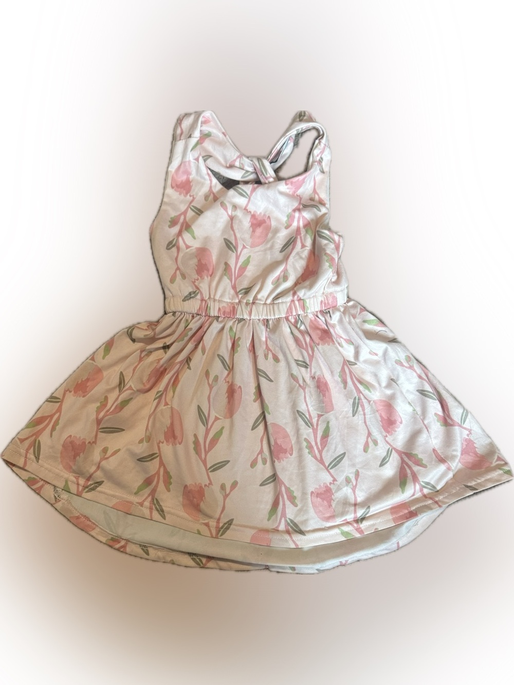 Pink Floral toddler dress - 18-24M